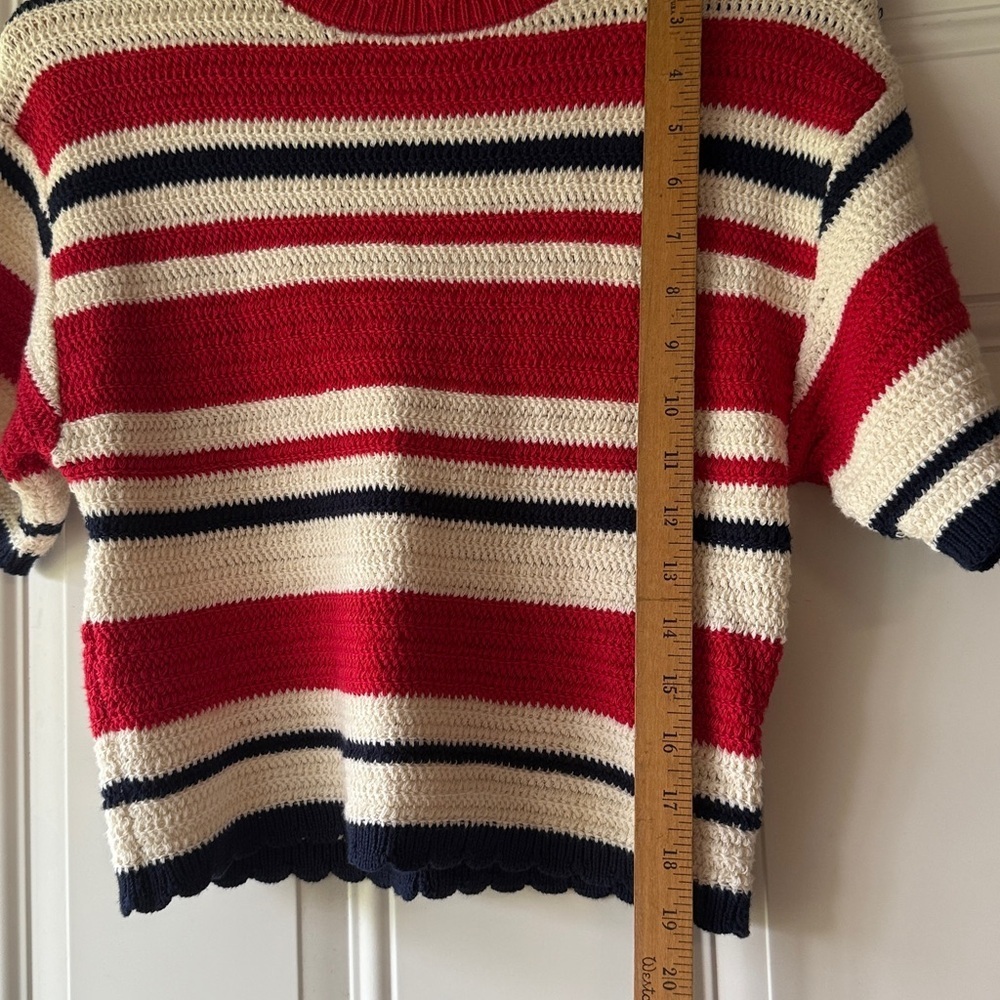 3/$20🍁SALE! Universal Thread cropped crochet sweater top - Picture 5 of 6